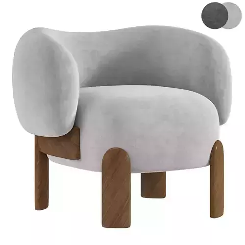 YARA ARMCHAIR BY NOHO COLLECTION 3D model