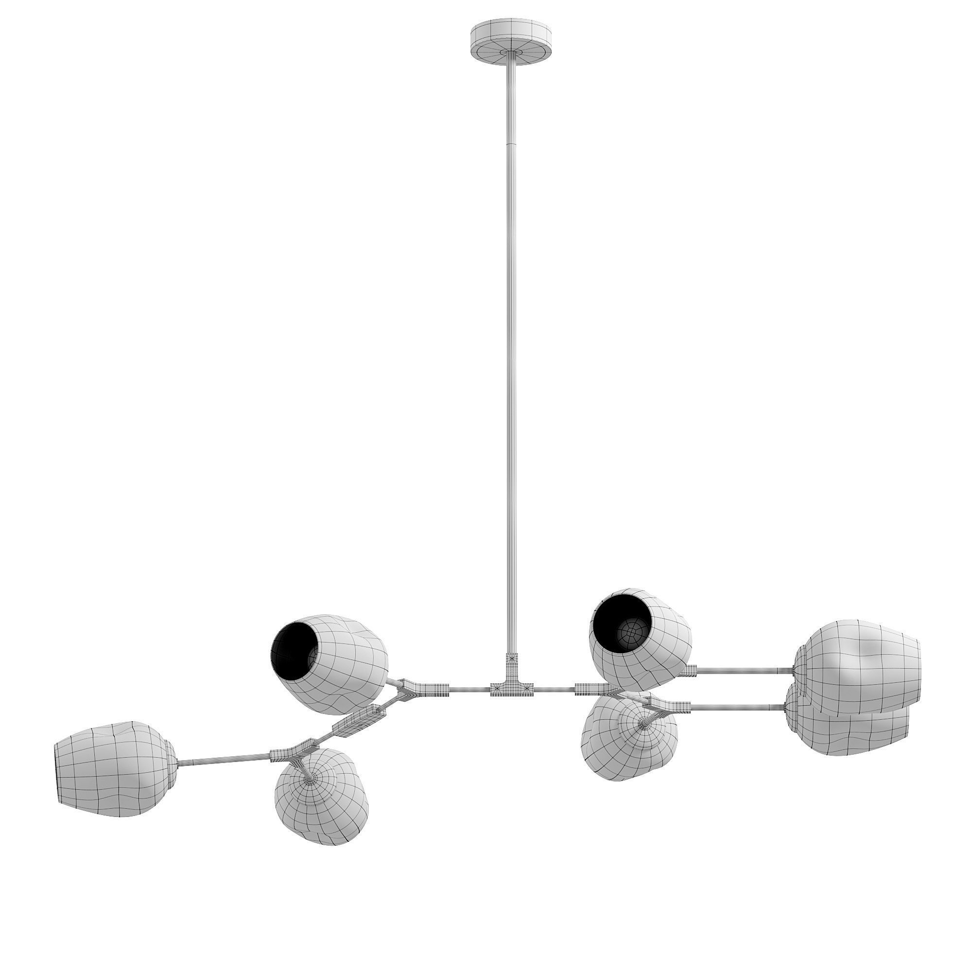 HOSHI CHANDELIER by nohohome 3D model_2