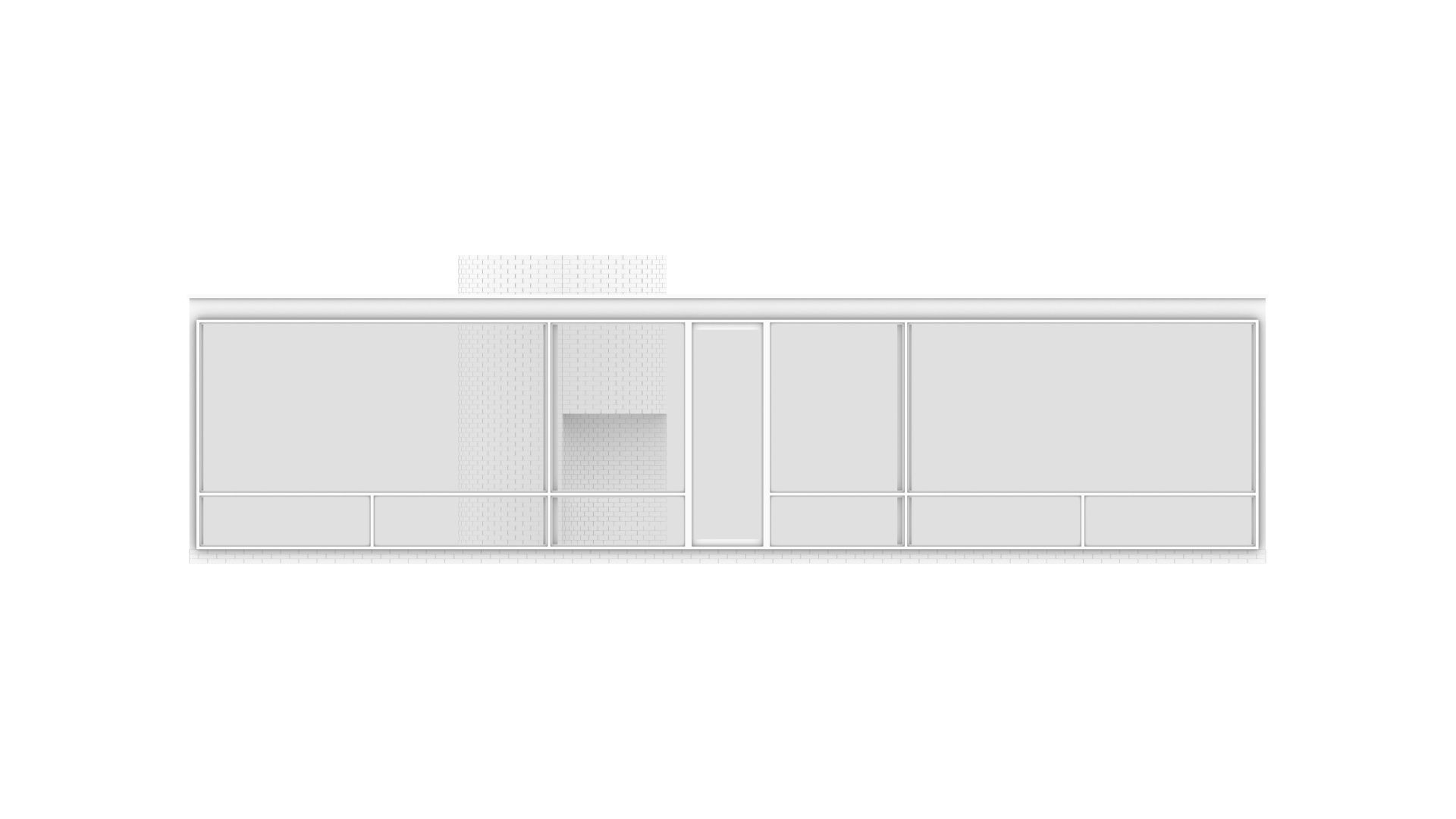 Glass House 3d Architectural Model 3D model_8