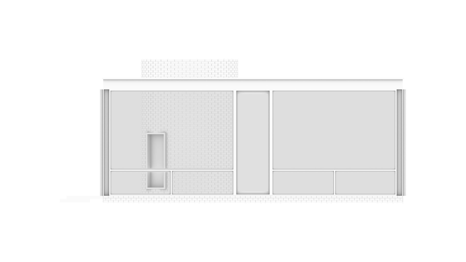 Glass House 3d Architectural Model 3D model_9