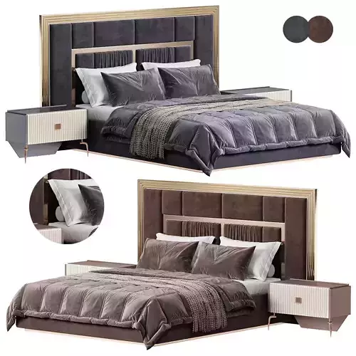 Veron bed by akyuzmobilya