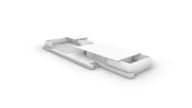 Barcelona Pavilion 3d Architectural Model 3D model