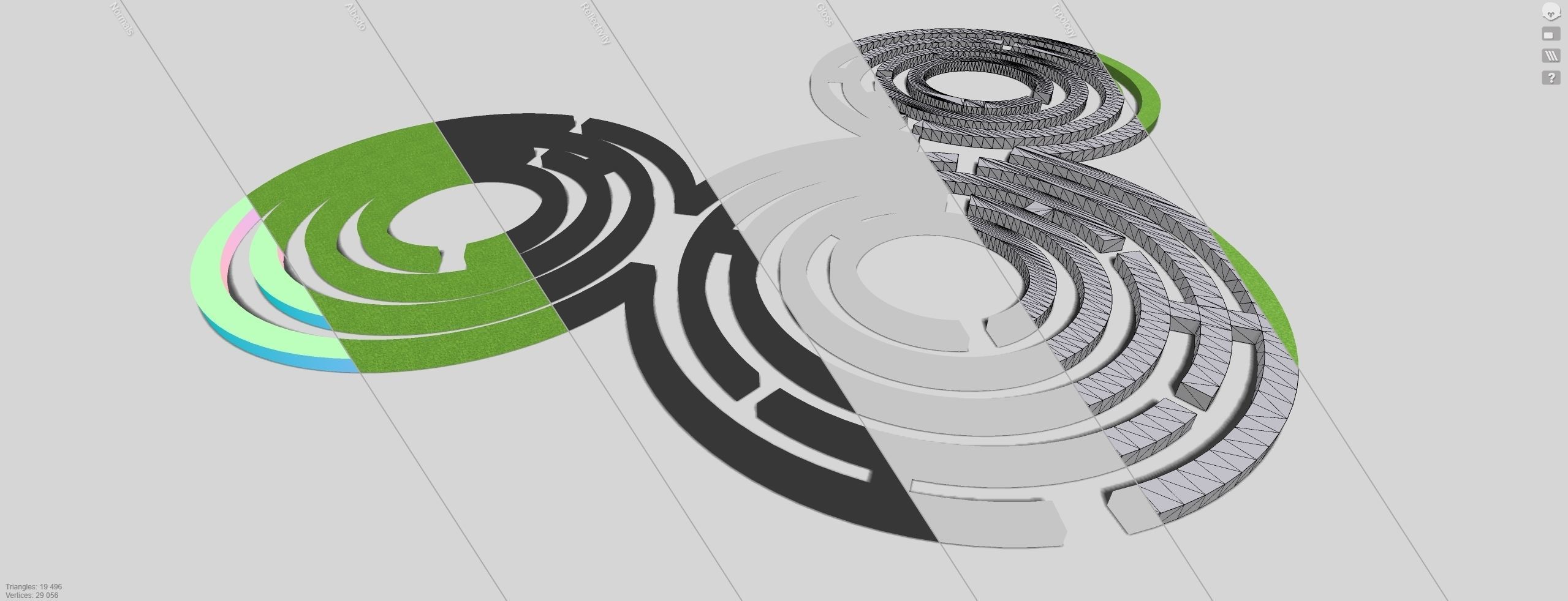 Labyrinth 3D model_11