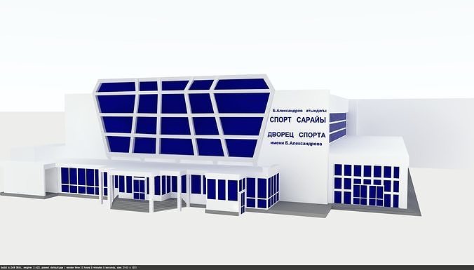 Palace of Sports  3D model