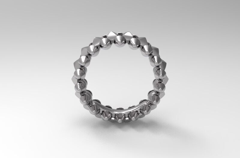 Clash  Ring   17 5 mm 3D print model_5
