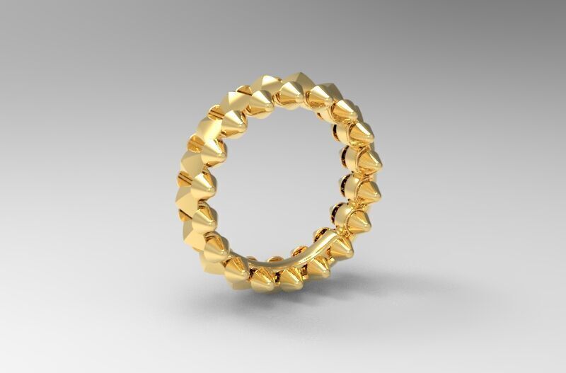 Clash  Ring   17 5 mm 3D print model_10