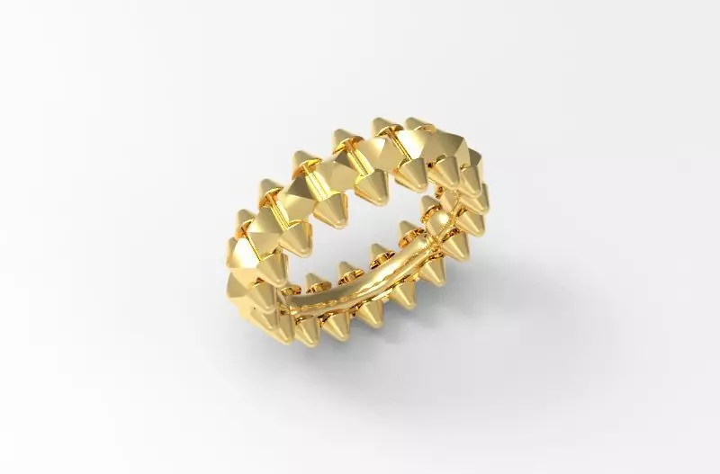 Clash  Ring   17 5 mm 3D print model_0