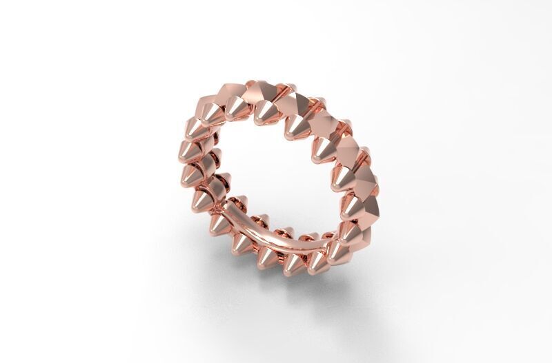 Clash  Ring   17 5 mm 3D print model_1