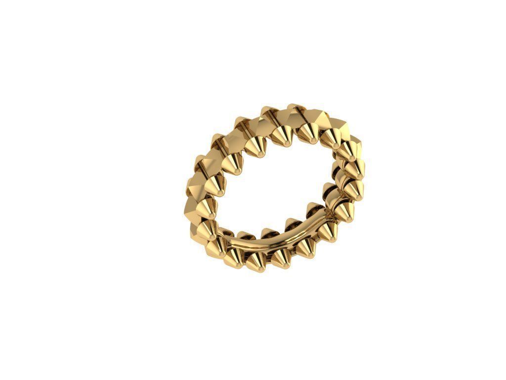 Clash  Ring   17 5 mm 3D print model_3