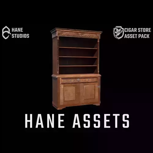 Vintage Bookshelf - Cabinet - Classic