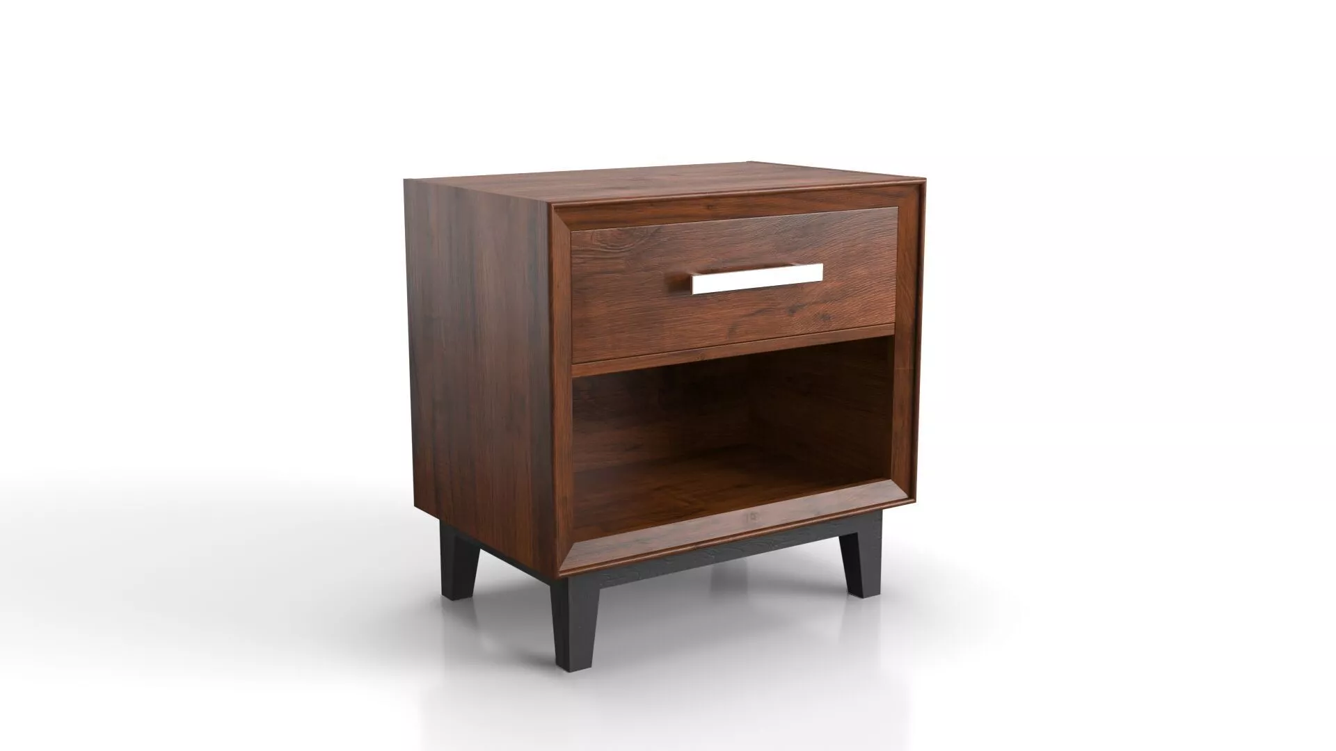 Nightstand Stained Mahogany 3D model