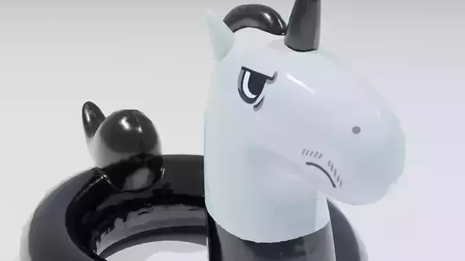 FREE PBR Metal Unicorn Inflatable Pool Float 