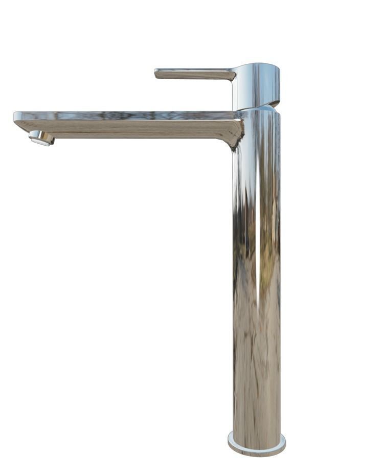 Grohe Product-faucet- Single-lever basin mixer Low-poly 3D model_1