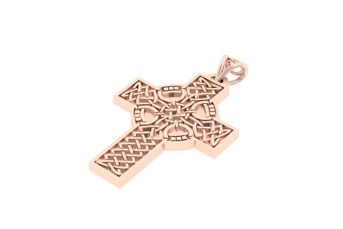 Cross Pandent 3D print model_1
