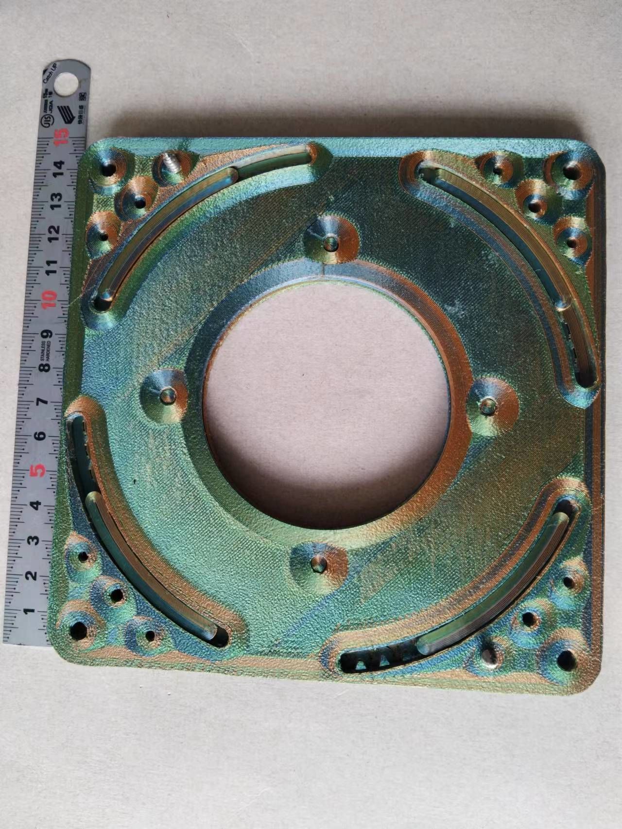 D70T8B4TY2 Motorized Manually open close shutter CNC machining  3D print model_10