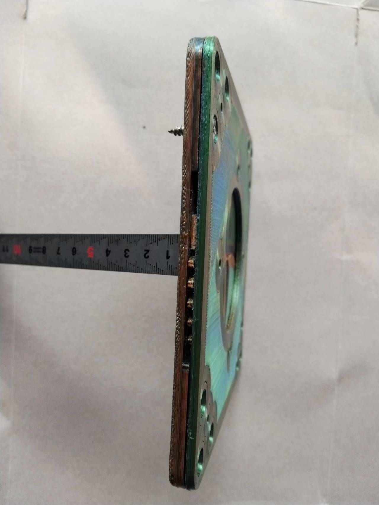 D70T8B4TY2 Motorized Manually open close shutter CNC machining  3D print model_8