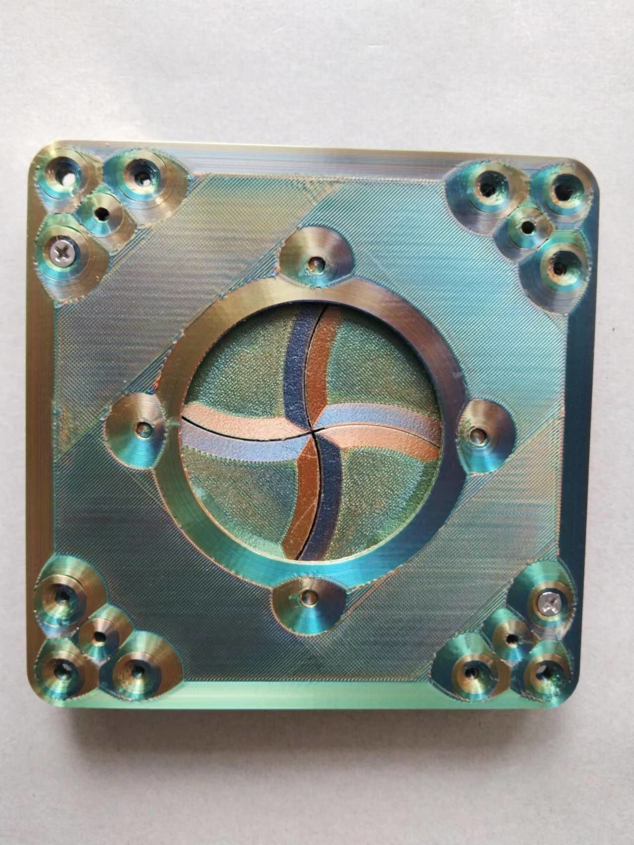 D70T8B4TY2 Motorized Manually open close shutter CNC machining  3D print model_6