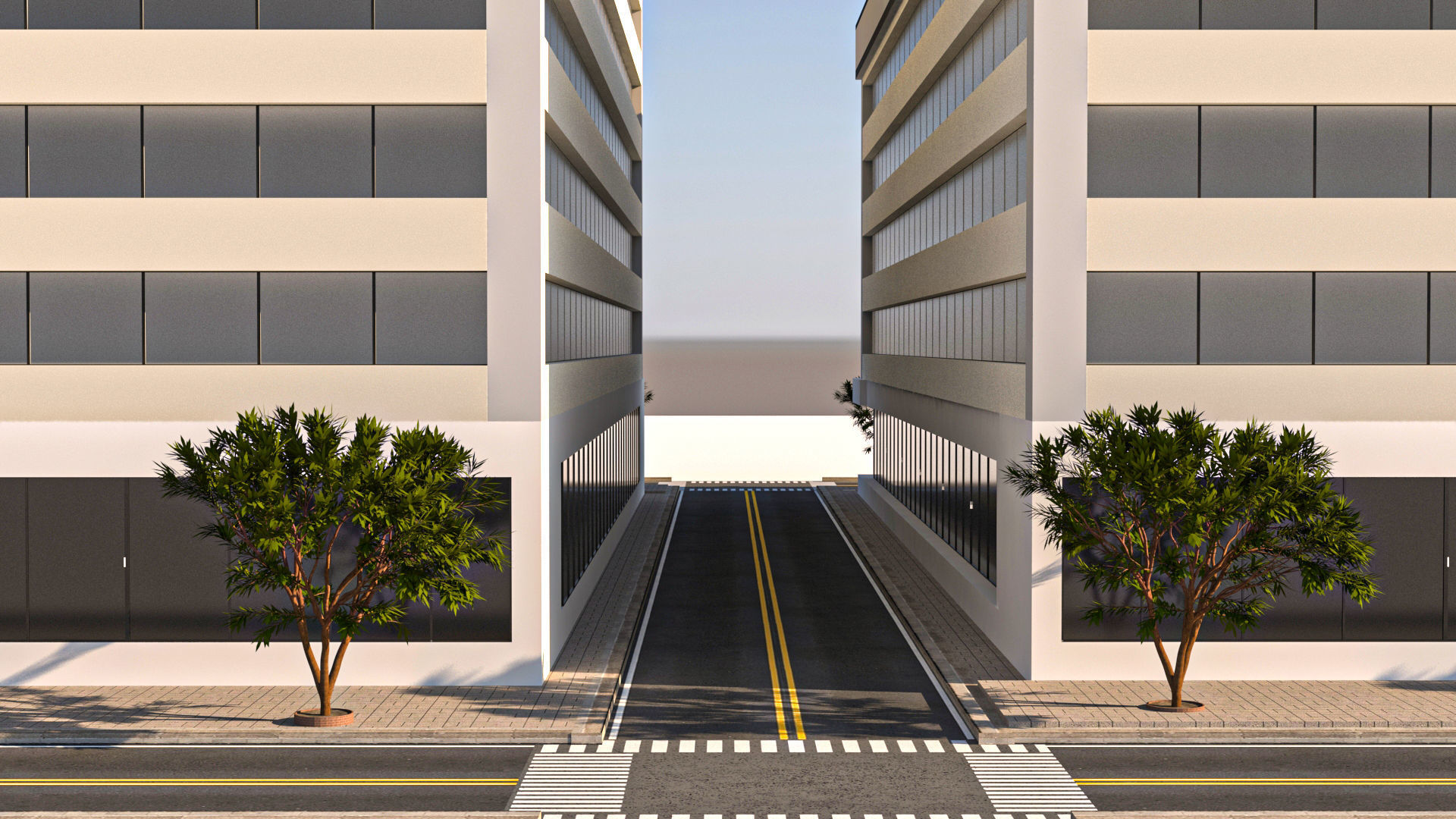 Office Building 3D model_2