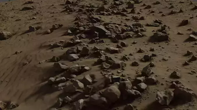 Rockpile 3D model