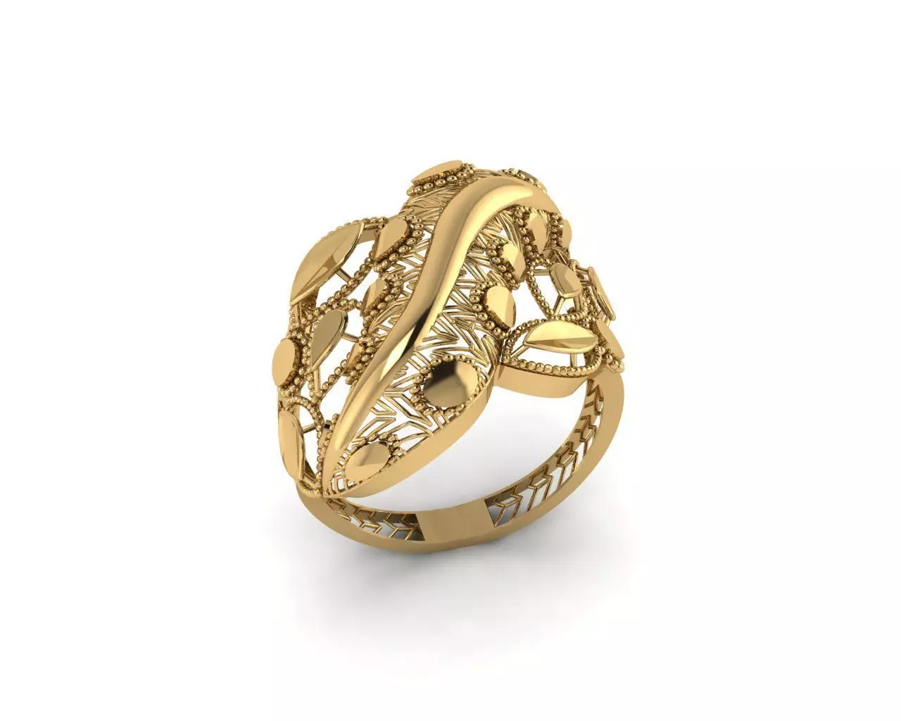 Rings 3D print model_0