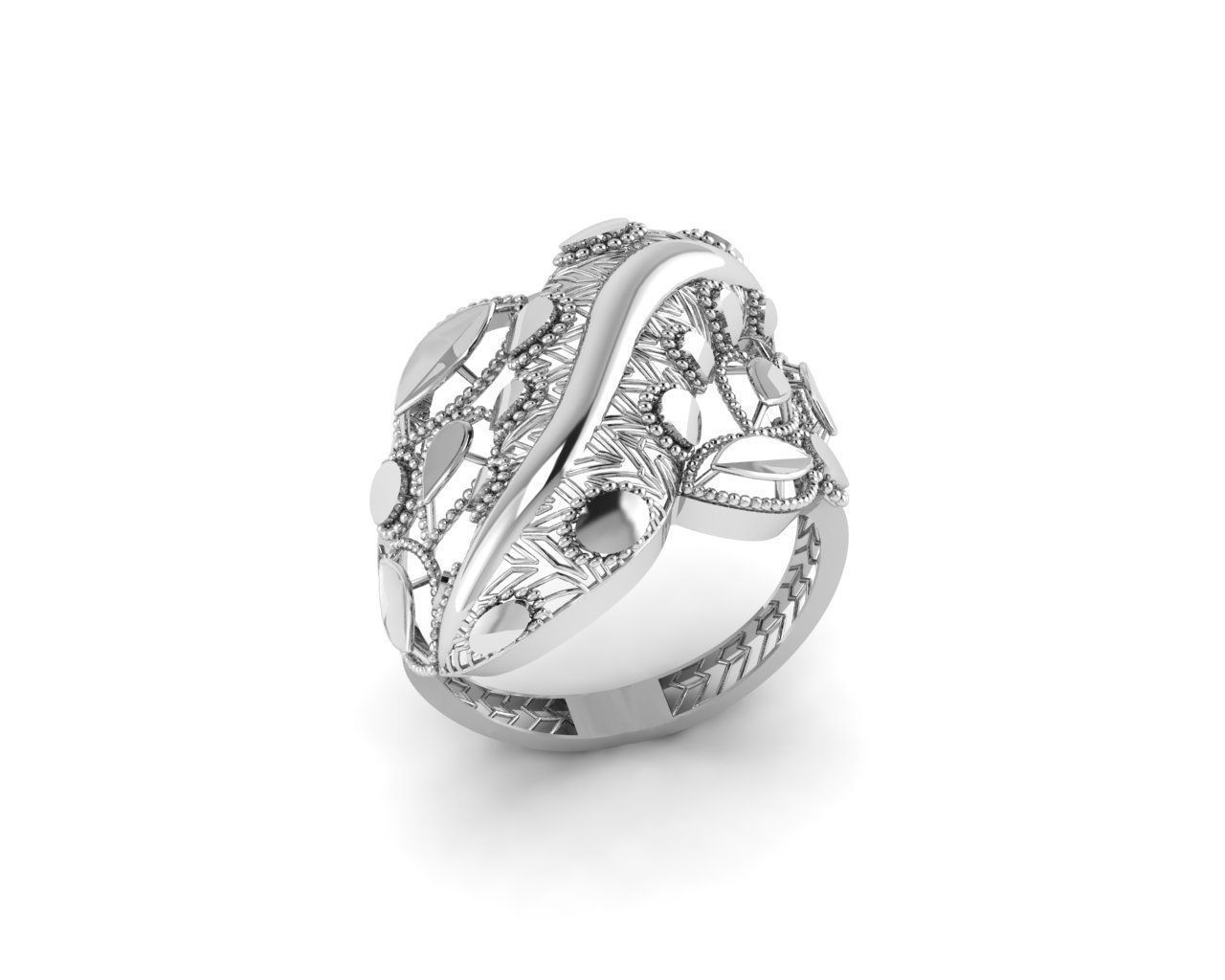 Rings 3D print model_1