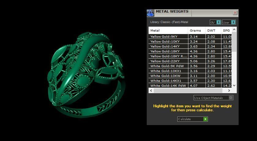 Rings 3D print model_3