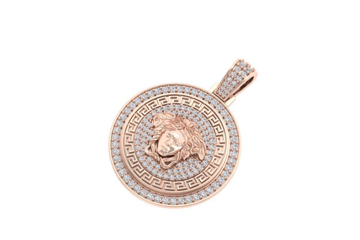 Antiq Pendant 3D print model_3