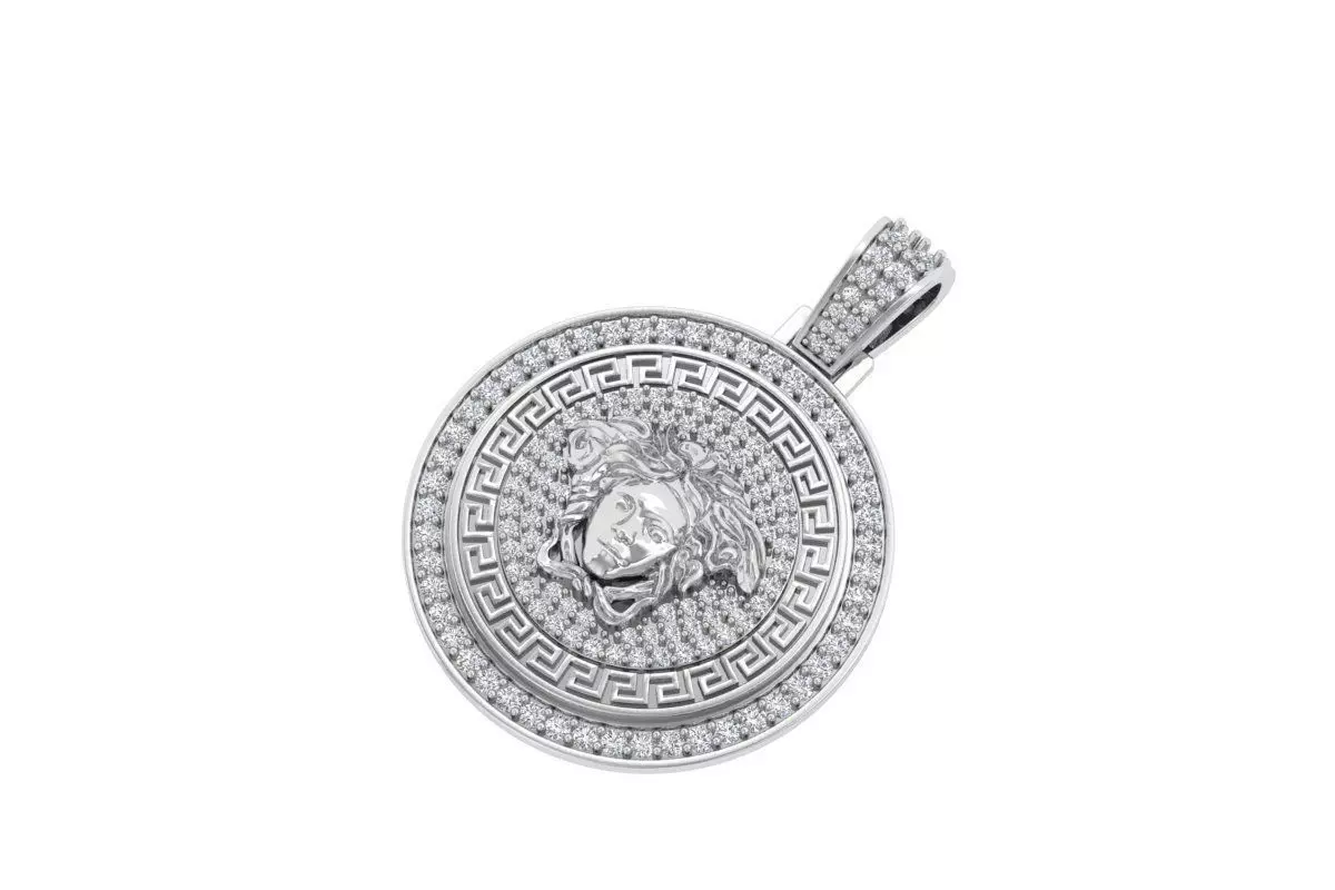 Antiq Pendant 3D print model_0