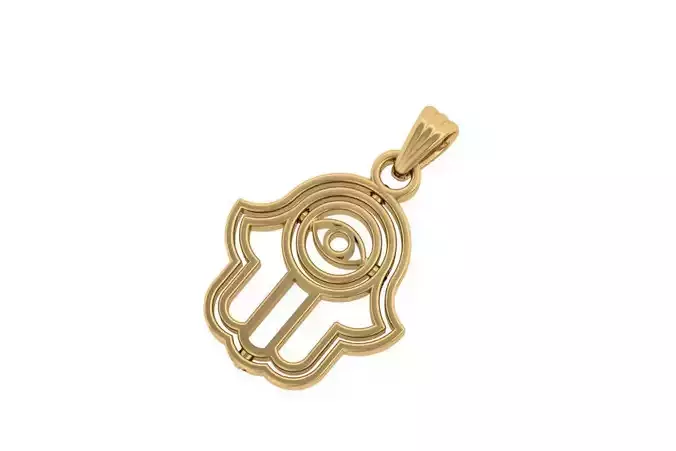 maindefatmaavec oeil Pandent