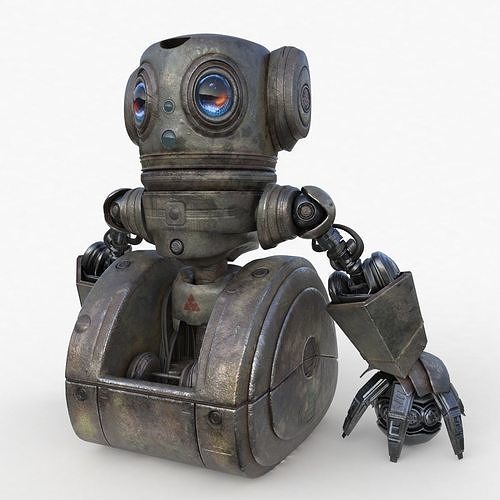 Cute Robot 3D model
