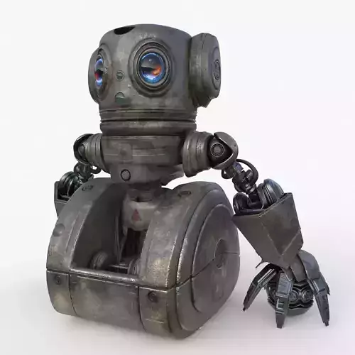 Cute Robot 3D model
