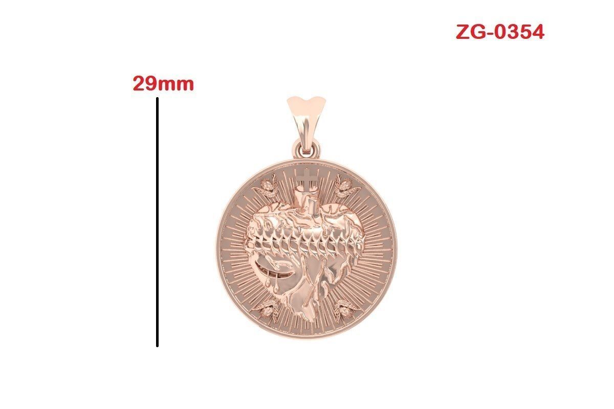 Antiq Pendant 3D print model_1