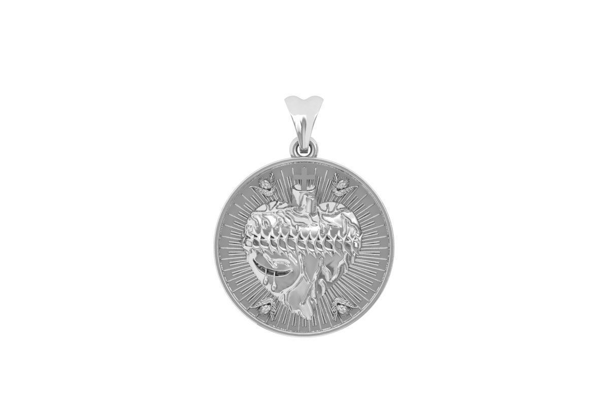 Antiq Pendant 3D print model_4