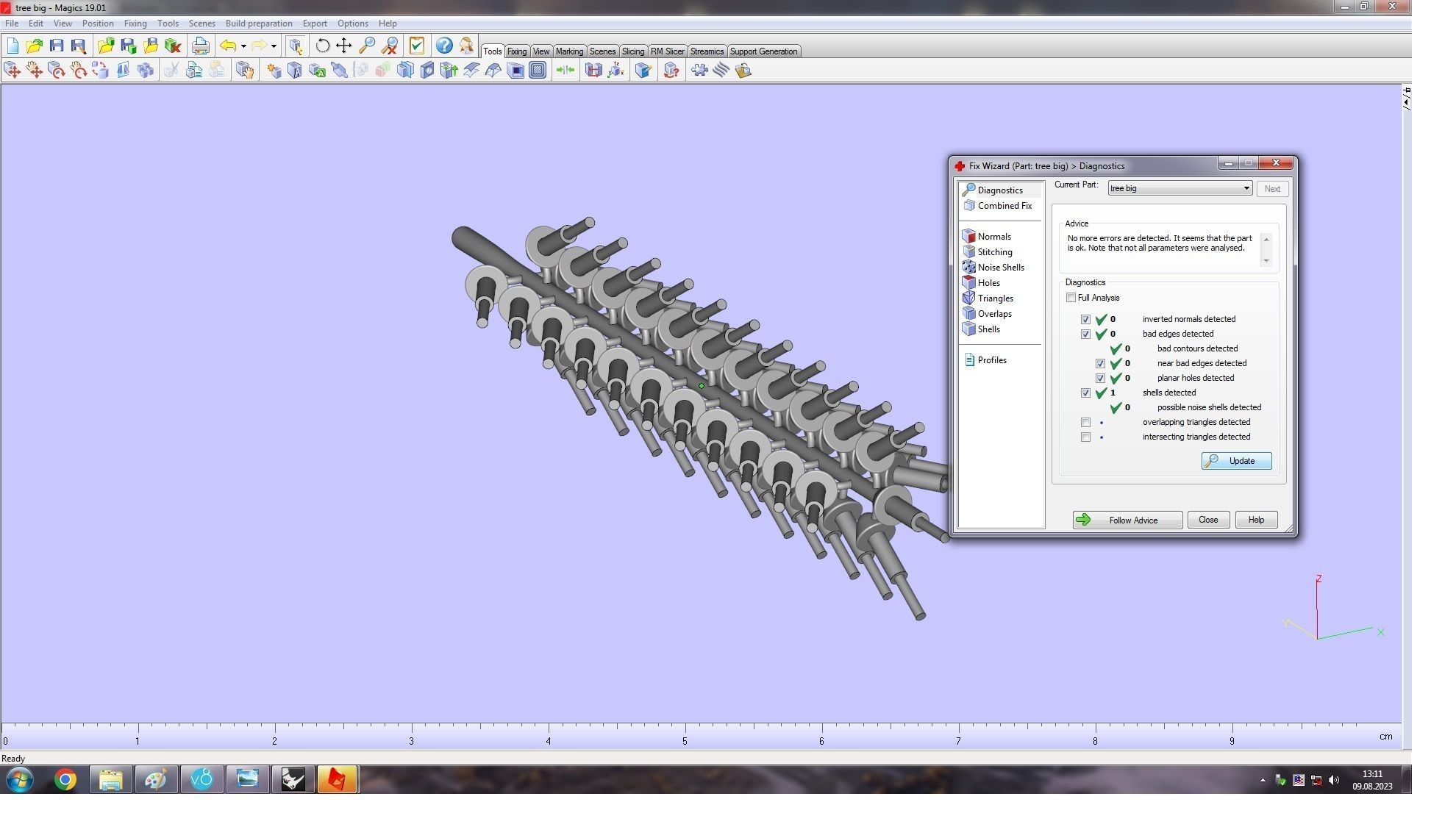  Clash Bracelet 176 mm 3D print model_20