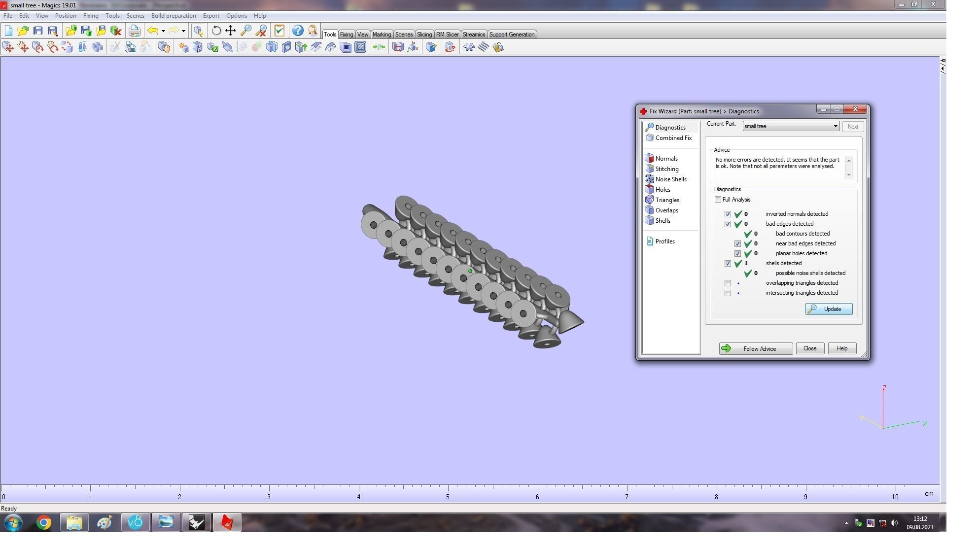  Clash Bracelet 176 mm 3D print model_19