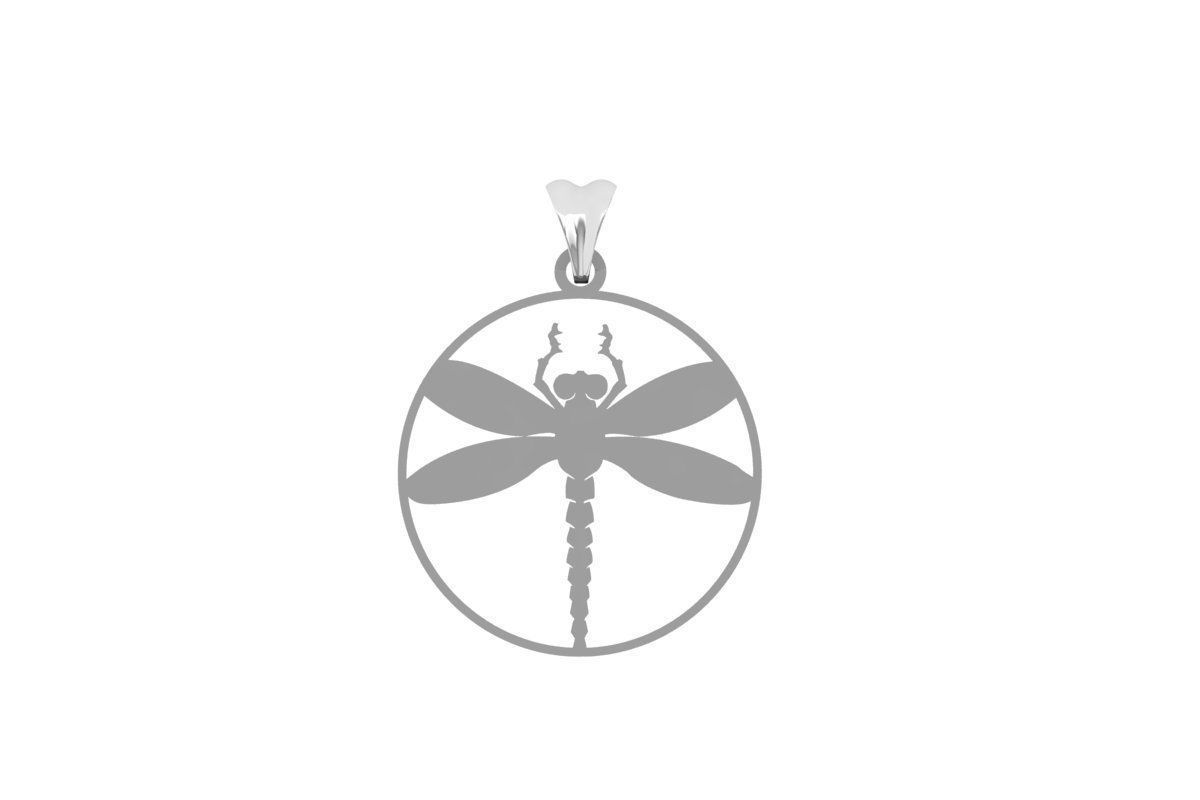 ButterflyPandent 3D print model_4