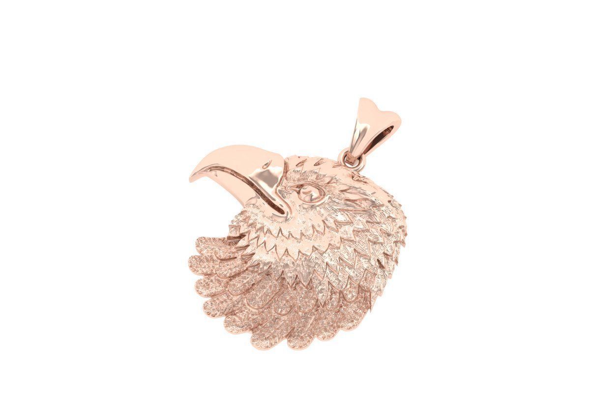 Eagle Pandent 3D print model_1