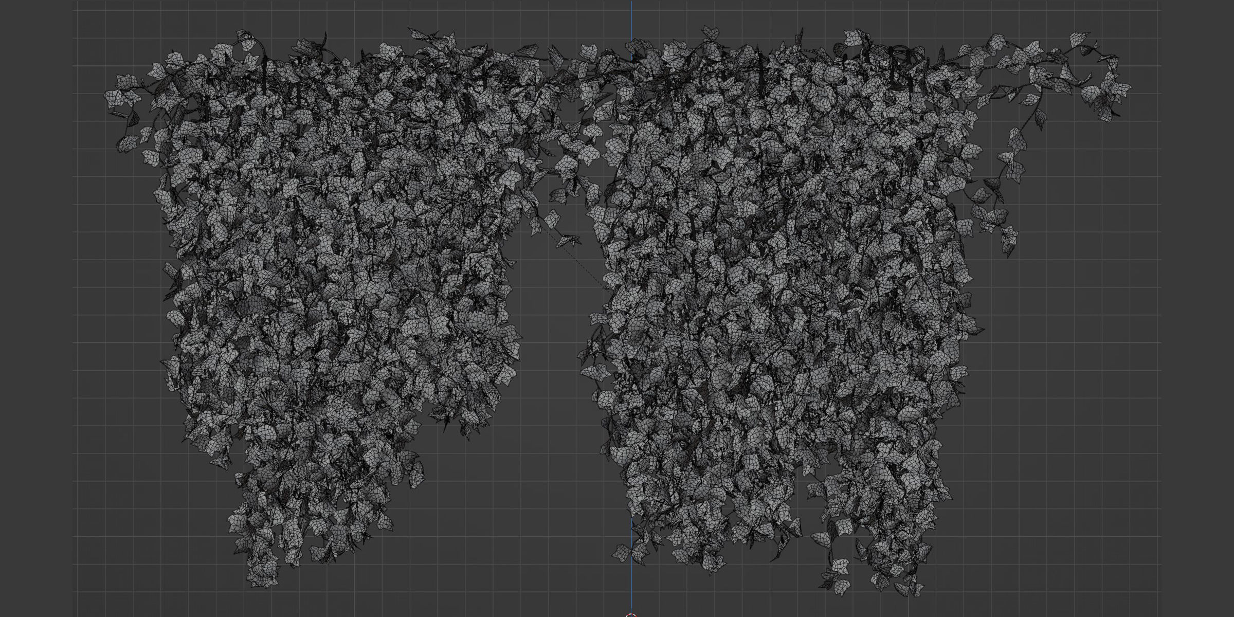 Hanging ivy collection vol 49-Blender 3D model_7