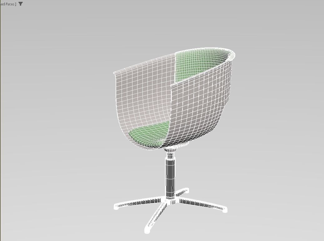 Office Chair  3D model_3