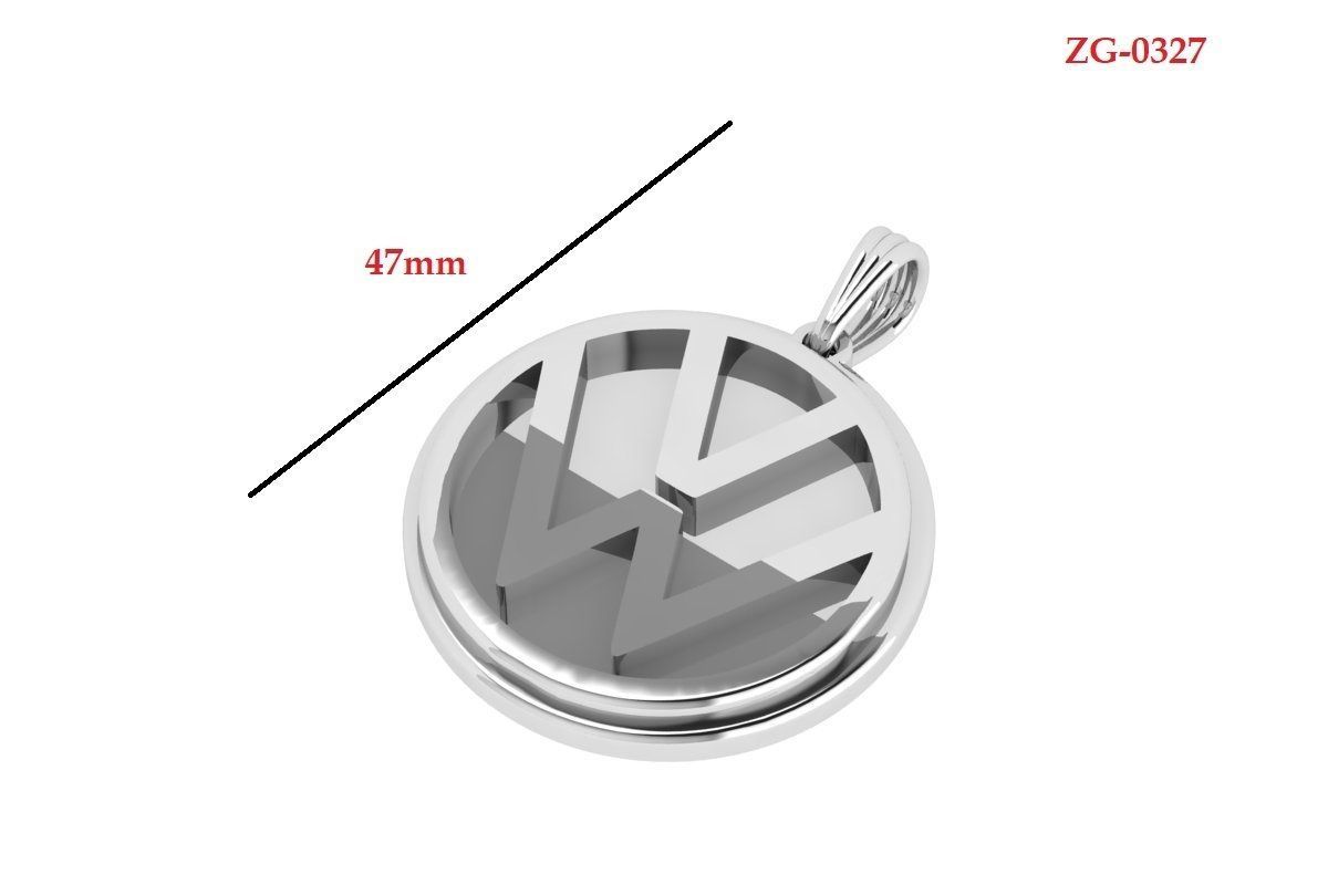 Antiq Pendant 3D print model_2