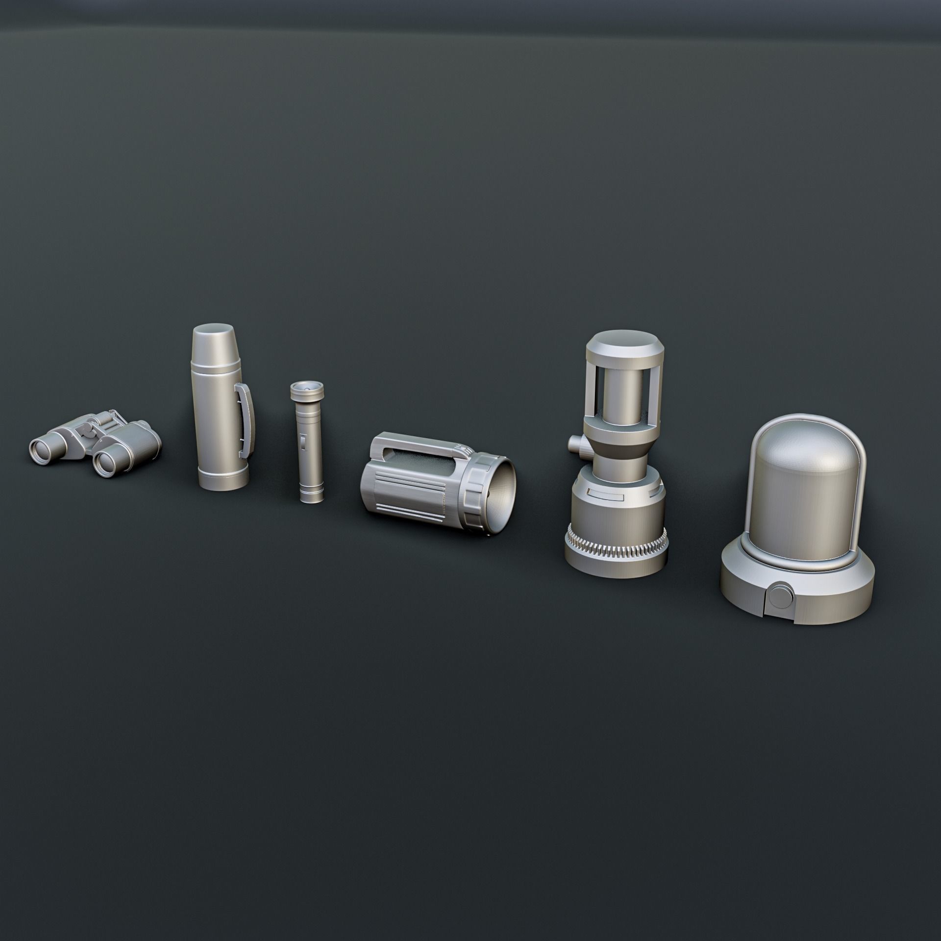 Camping Diorama Pack 3D print model_5