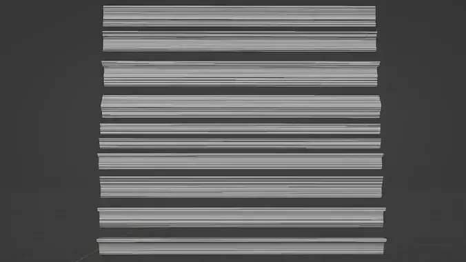 Molding Corniche 3D model