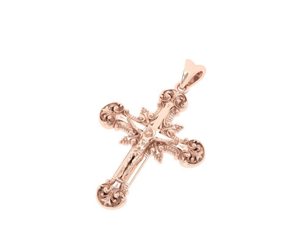 Jesus Pandent 3D print model_1