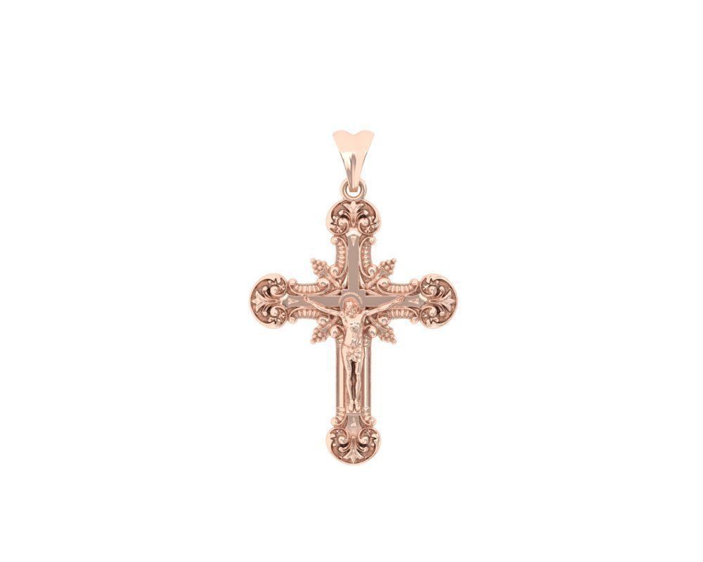 Jesus Pandent 3D print model_4