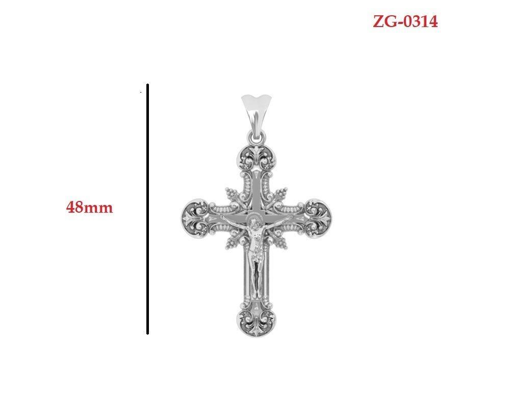 Jesus Pandent 3D print model_3