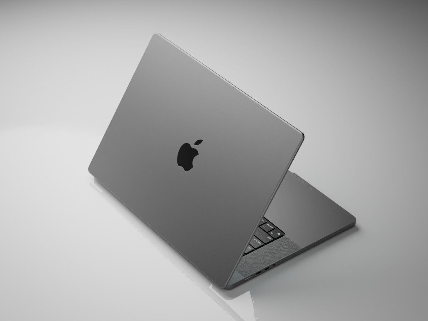 Apple MacBook Pro M4 16 inch 3D model_8