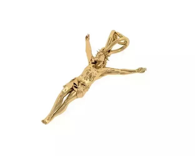 Jesus Pandent 3D print model