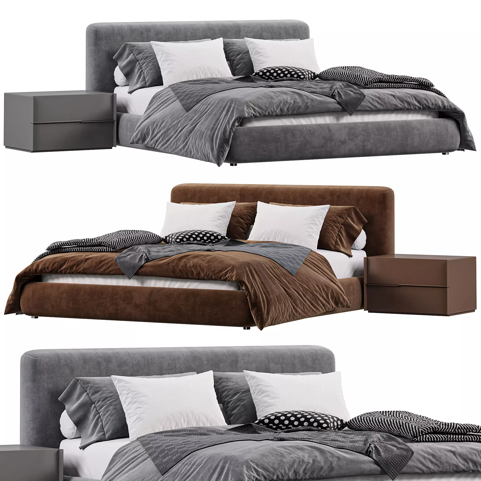 Ophelia Bed By Rove Concepts Collection 3D model_0