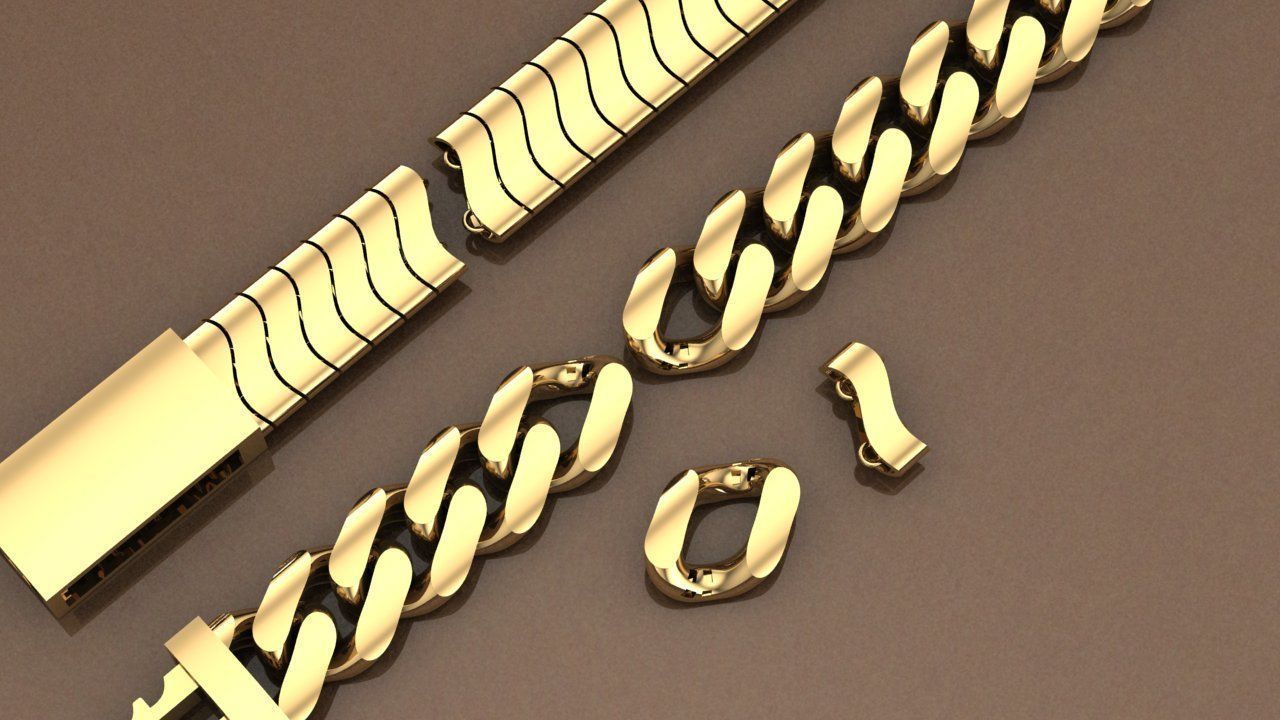 7 MM BRACELET 3D print model_6
