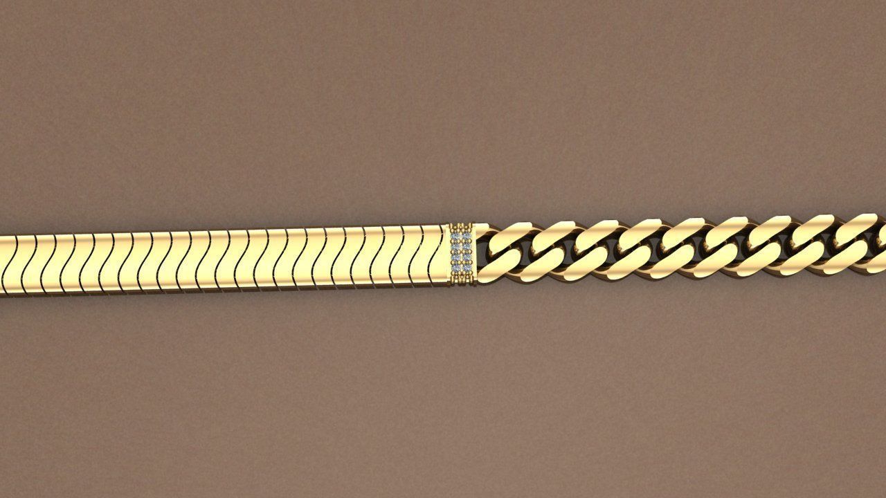 7 MM BRACELET 3D print model_2